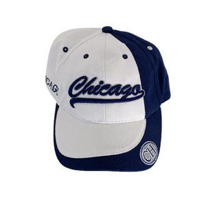 City Merchandise Chicago Blue White Cotton Strapback Hat Cap